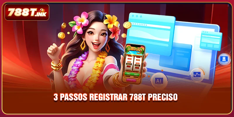 3 passos registrar 788T preciso