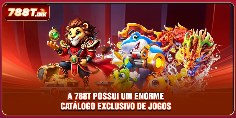 A 788T possui um enorme catálogo exclusivo de jogos