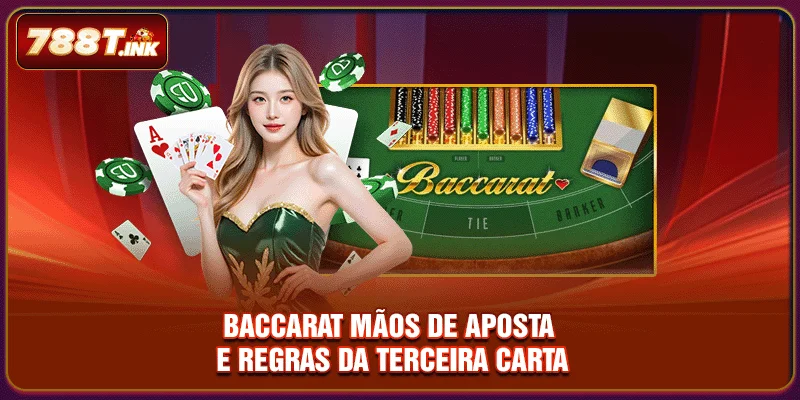 Baccarat Mãos de Aposta e Regras da Terceira Carta
