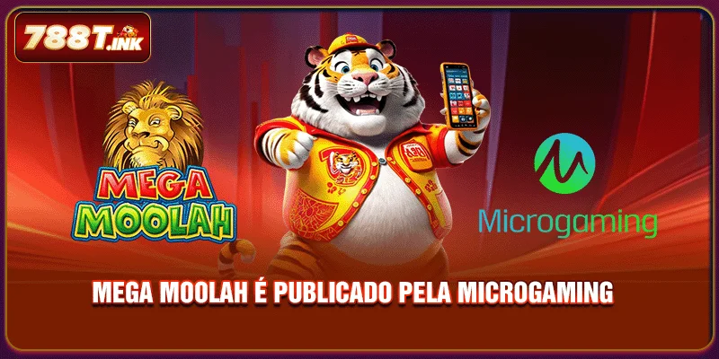 Mega Moolah é publicado pela Microgaming