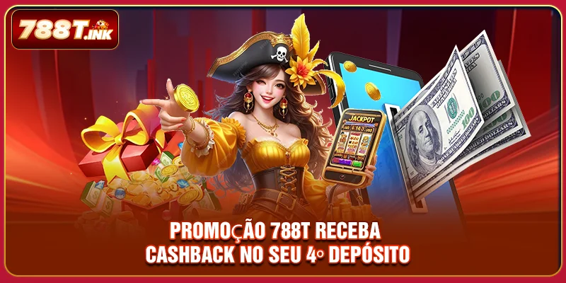 Promoção 788T receba cashback no seu 4º depósito
